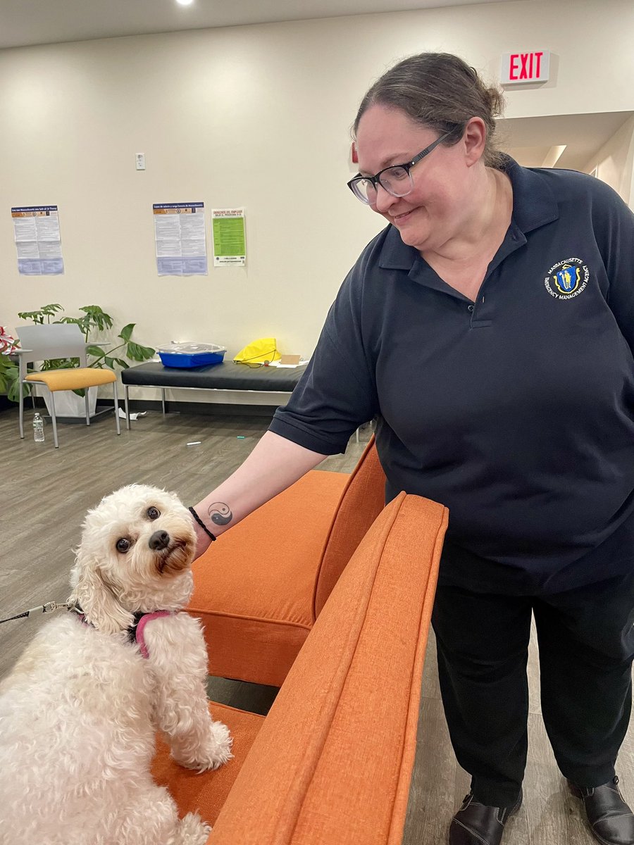 MassEMA's tweet photo. MEMA organized a Recovery Resource Center with 23 state, local & nonprofit agencies to support individuals impacted by the 6-alarm fire in @ChelseaGov_MA. The RRC served 52 survivors (+ pets), connecting them with available assistance & providing essential supplies. #ThisIsEM https://t.co/8BWC2iQjPy