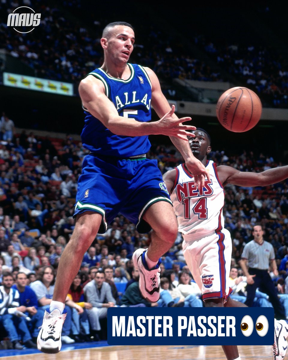 dallasmavs's tweet photo. Had to bring back @RealJasonKidd for #NBAAssistWeek 🪙 

#MFFL https://t.co/JnufeO06fW