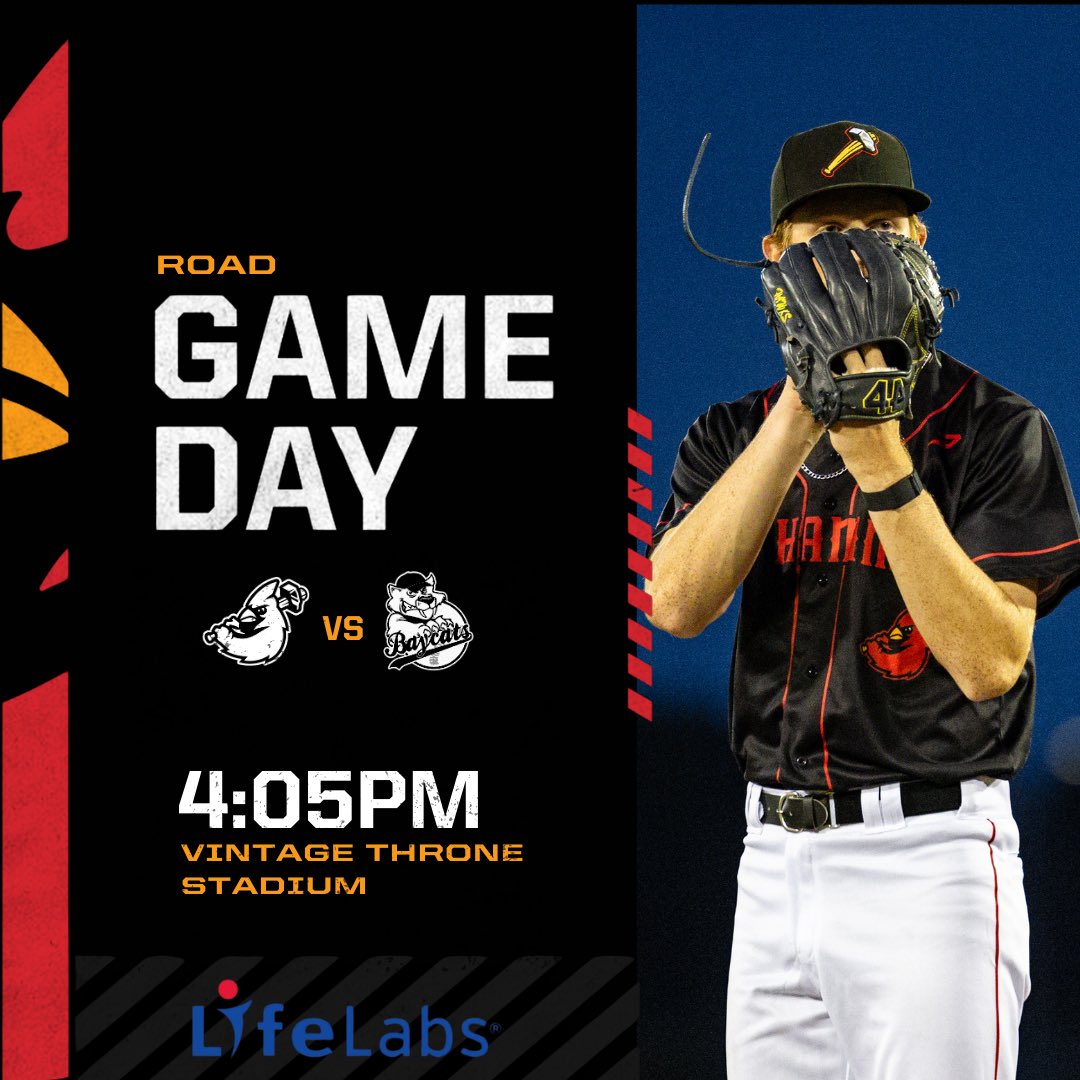 HamCardinalsCBL's tweet photo. ⚾ 𝐂𝐚𝐫𝐝𝐢𝐧𝐚𝐥𝐬 𝐆𝐚𝐦𝐞 𝐃𝐚𝐲 🔨

⏰ 7:35pm
🆚 @IBLBaycats 
🏟️ Vintage Throne Stadium
📺 YouTube

#IBL1919 #HamiltonCardinals #HamOnt #Hamilton #CanadasBest #baseball https://t.co/GoN7ml9ZMc