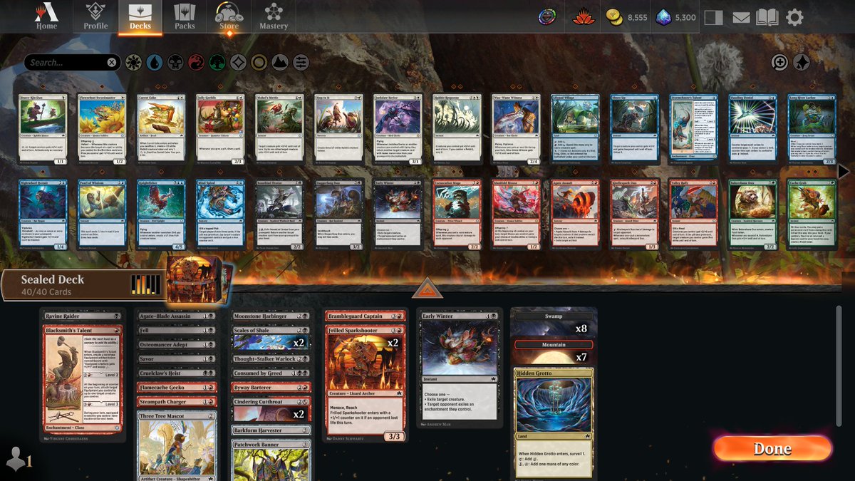 Gadien5's tweet photo. Got there in the arena open on day 1 on second try with a 7-0. Lizards too strong! https://t.co/Y07cEsJXXW