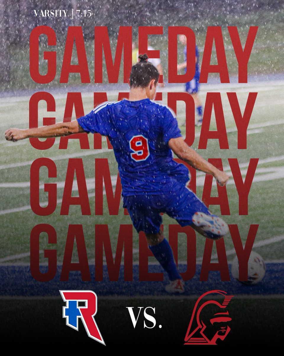 RoncalliSoccer's tweet photo. Game Day 🔥 Our season opener is here, and we're ready to take on the Center grove Trojans! 
•
•
•
JV will be kicking off at 5:30pm, and varsity immediately following, at 7:15pm.

The game will be held at Center grove on their varsity (turf) soccer field.

#Roncalliboyssoccer https://t.co/W6Jj19X3Dt
