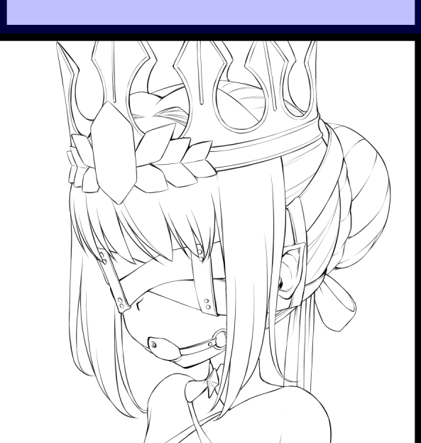 線画が…できた! 