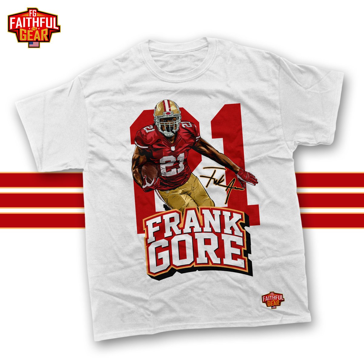 Inspector_Dabit's tweet photo. Hey Faithful, New giveaway.
Thank you to @KJPhillips10 for sponsoring!

One winner will recive a Frank Gore tee, color and size of their choice. 

To enter
RT &amp; Like this Post
+ 
Comment #FrankieG

Winner will be announced Monday night.
Good luck.
#FaithfulGear #FTTB https://t.co/o3BxpTVSHz