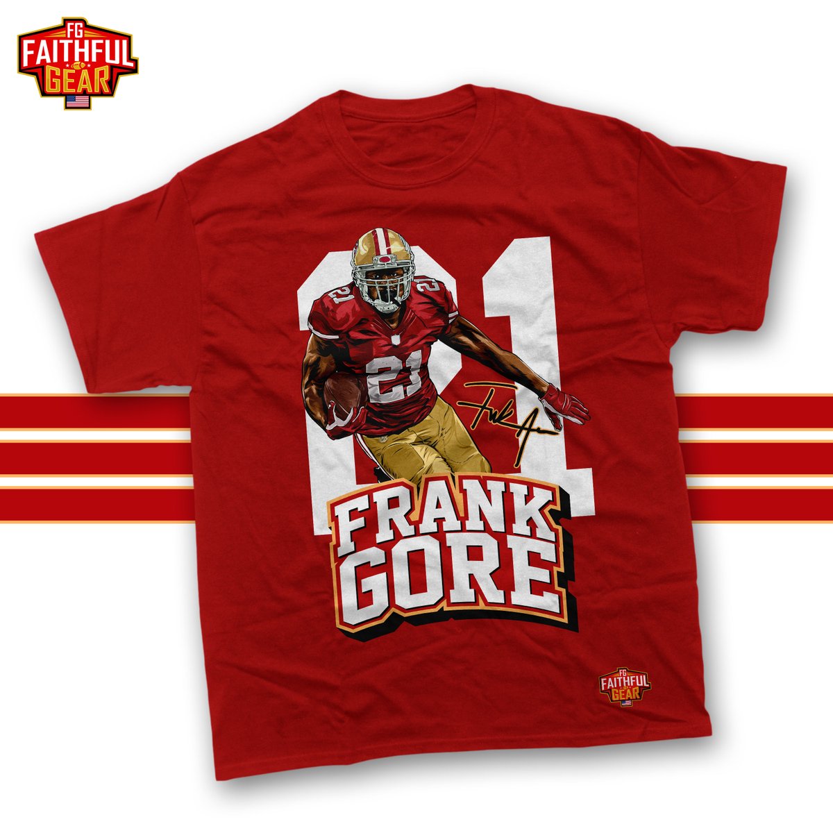 Inspector_Dabit's tweet photo. Hey Faithful, New giveaway.
Thank you to @KJPhillips10 for sponsoring!

One winner will recive a Frank Gore tee, color and size of their choice. 

To enter
RT &amp; Like this Post
+ 
Comment #FrankieG

Winner will be announced Monday night.
Good luck.
#FaithfulGear #FTTB https://t.co/o3BxpTVSHz