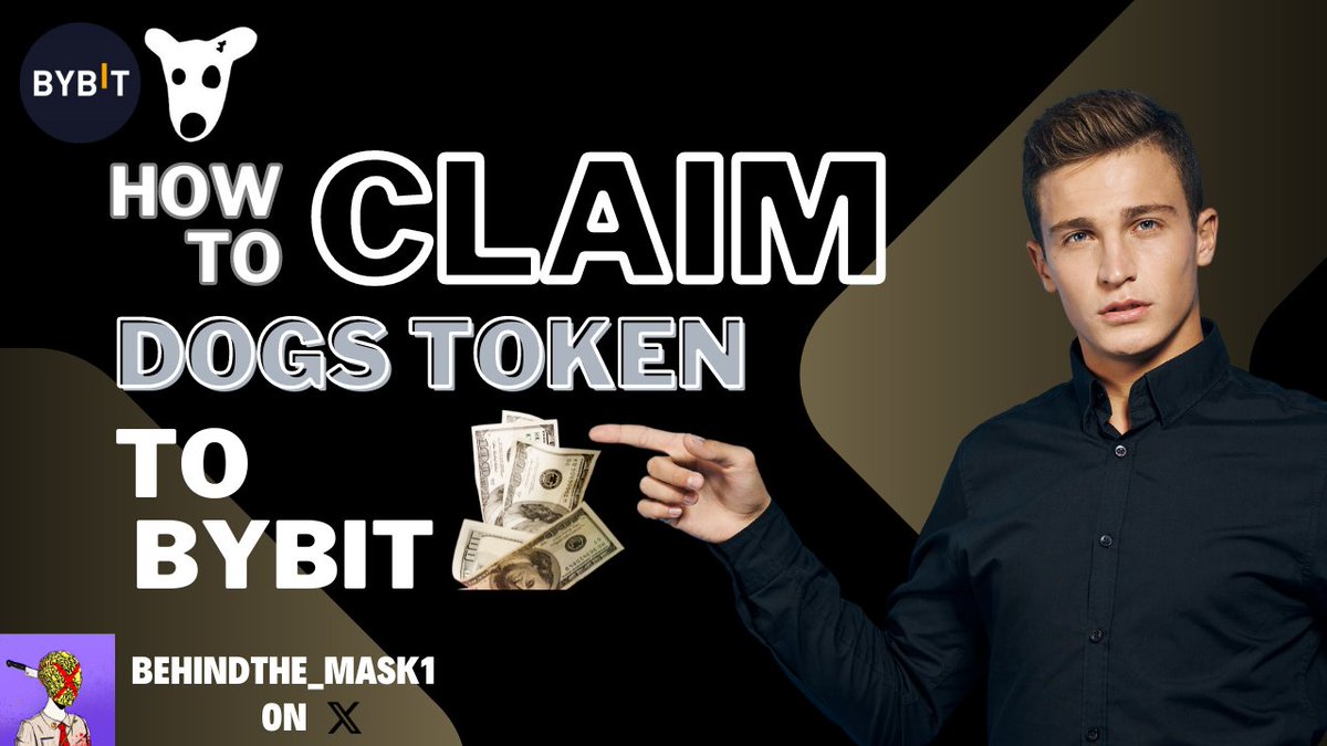 behindthe_mask1's tweet image. Beginners Guide: How to Withdraw Your Telegram $DOGS Token to Your Bybit Wallet | Step by Step
Video Guide: youtu.be/IF-P4F9JmjU
P.s: If you farmed multiple accounts this guide is for you
#CryptoTutorial #Bybit #DOGS #Blockchain #Airdrop