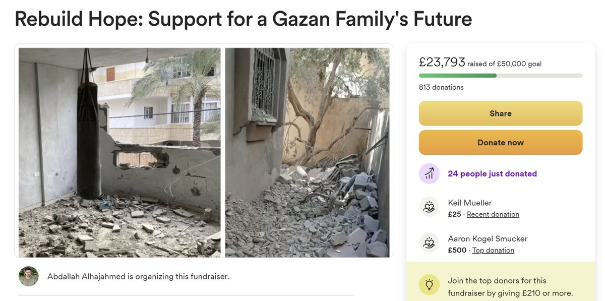Since I tweeted about it on Wednesday we've been able to raise more than 3000 dollars! I'm thrilled &amp; surprised by the response. As <a href="/BonsaiSky/">Nexo</a> said, this is a verified fundraiser that is going to Gazans who need it. Please help me get this to its goal!

x.com/BonsaiSky/stat…