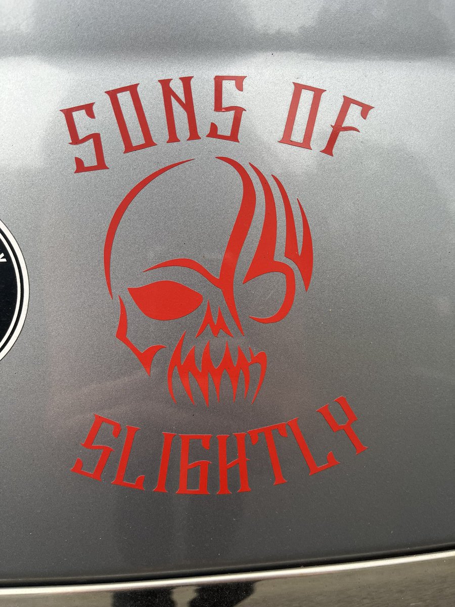 BombsandBubbles's tweet image. Any of my amazing biz pals recreate this transfer for me?
This is last surviving sticker of our original biker group and we’re looking to get some more. Different sizes may be needed but this one is approximately 6” by 4”
#HelpRequest