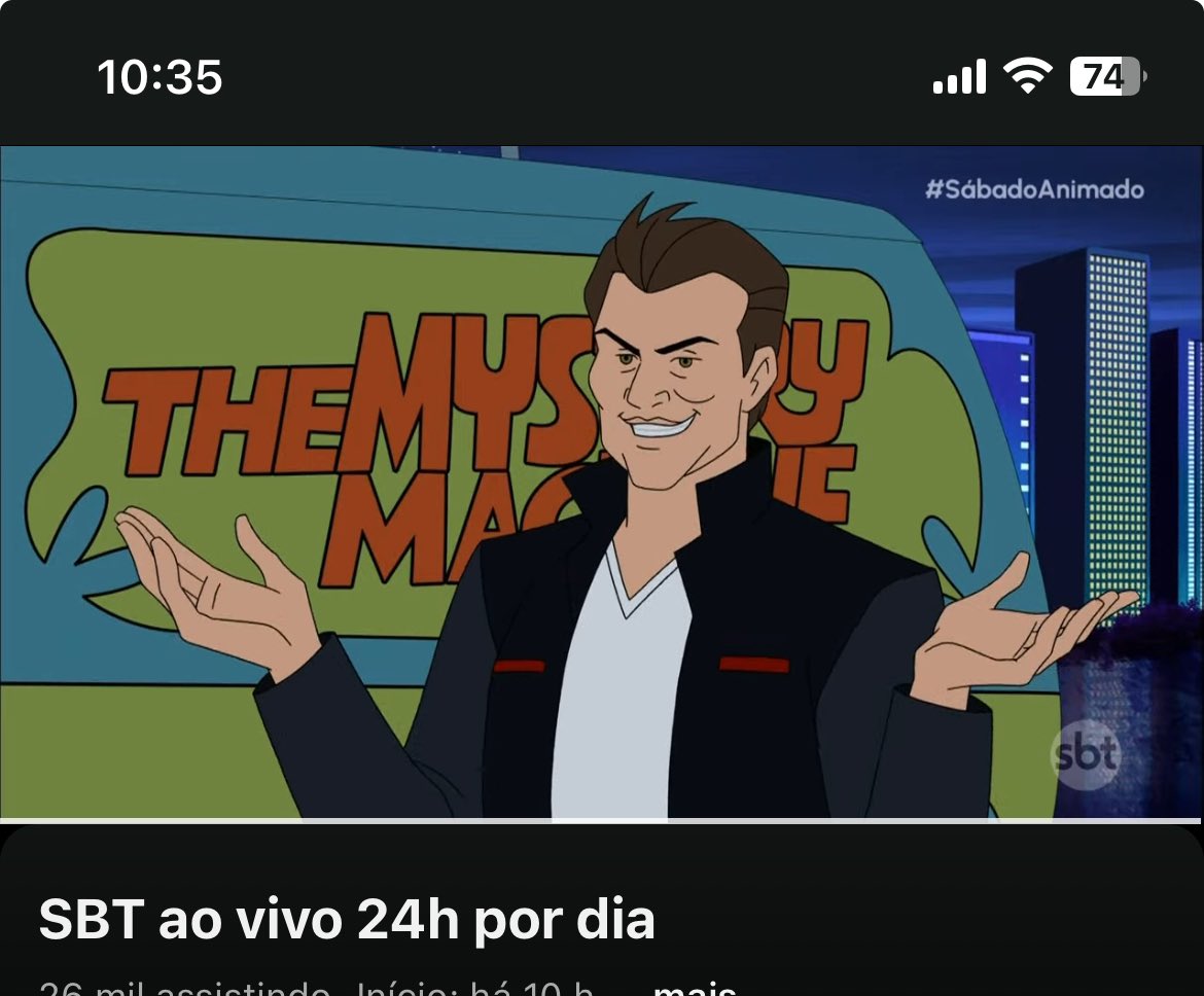 Silvio Santos morreu 

Enquanto isso o SBT: