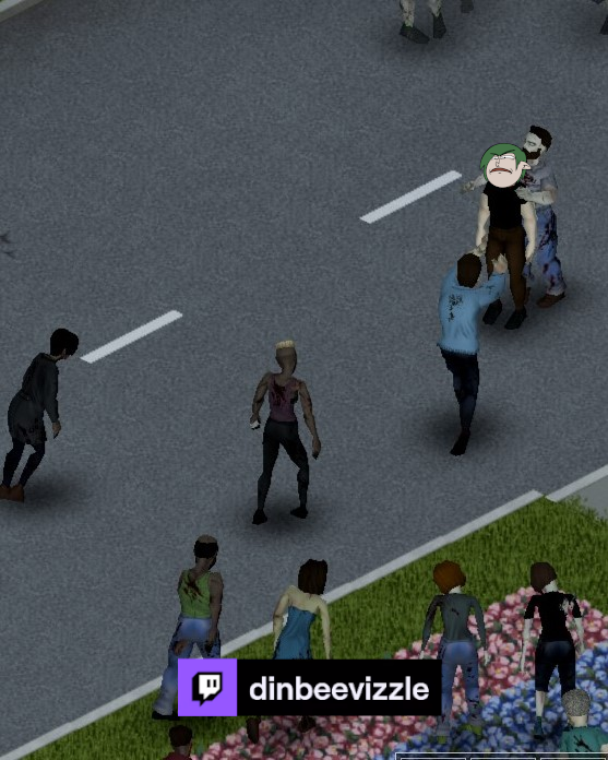 dinbeevizzle's tweet photo. Surprise Zomboid! https://t.co/ZxdwOx03eS