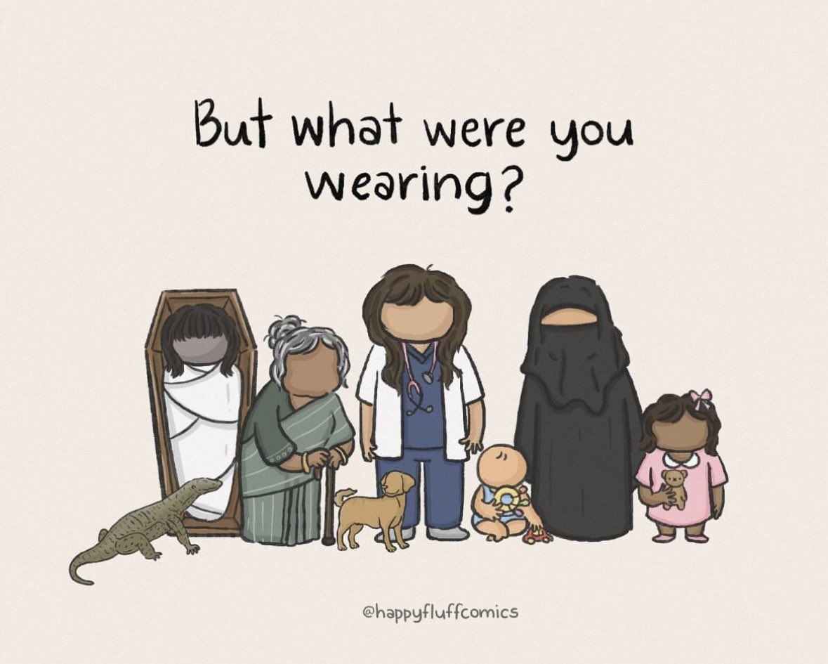 Bjbjbj0014's tweet photo. Clothes are never a reason for this crime.
Teach men not to rape 💔
#justiceformaumita 
#GoaStandsWithRGKarVictim https://t.co/L6lh6UfFfl