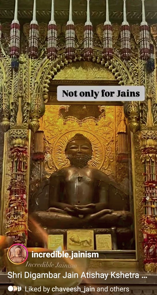 Jainismrevival's tweet photo. Interesting!
Here is a 17th century Mahavirji Digambar #Jain temple in #Rajasthan "not only for Jains but non Jains too"
Non-Jains who eat meat/drink/don't wear pooja clothes?
And here, #Digambars quarrelled on just seeing a #Muslim Carpenter who was called for woodwork!
(11) https://t.co/SKqRpWOghy