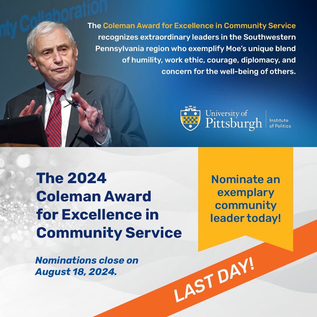 PITT Institute of Politics tweet media