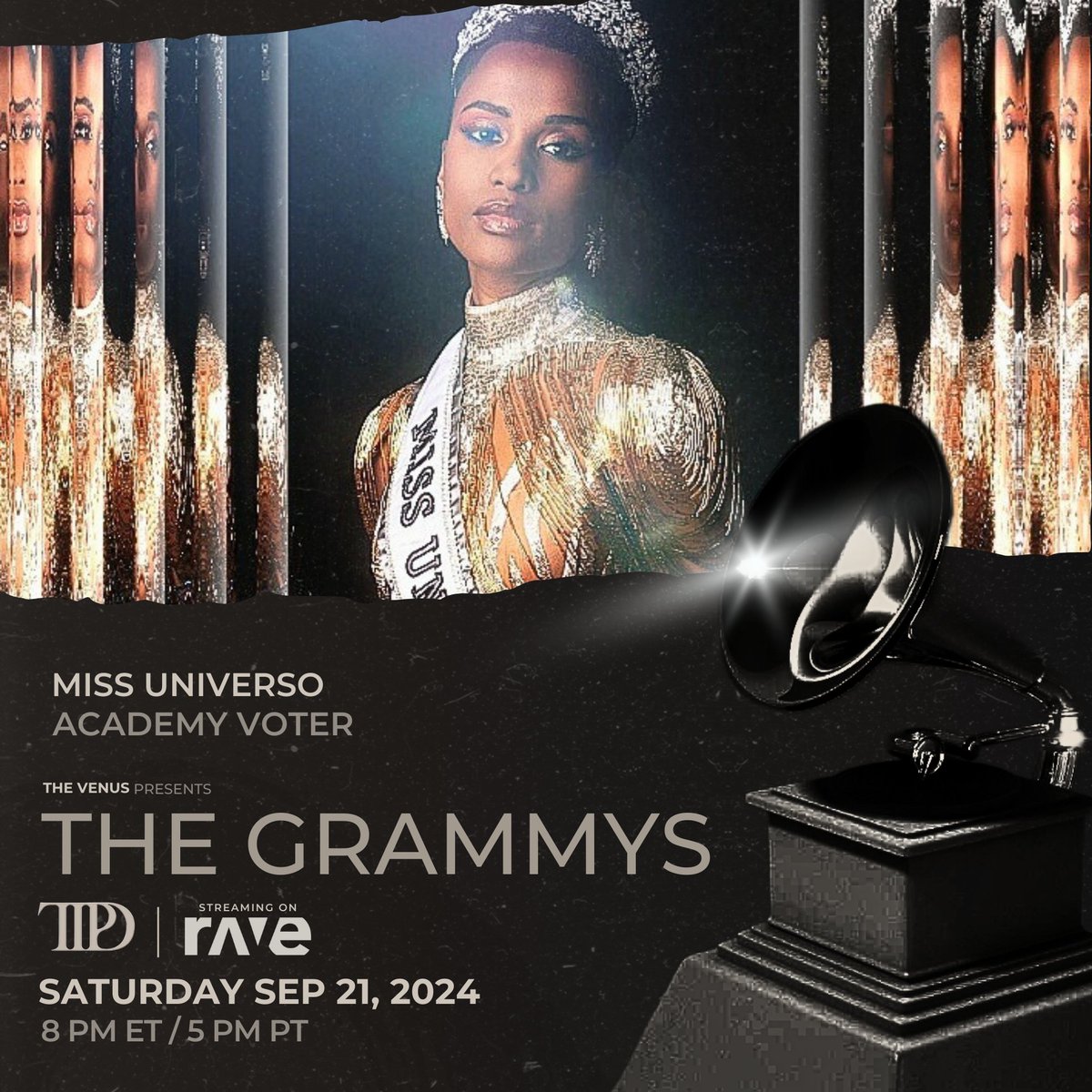 azentnation's tweet image. 📃 | Miss @MissUniversu é confirmada como uma das votantes do #GRAMMYs2024.

Mais membros da bancada serão divulgados logo!