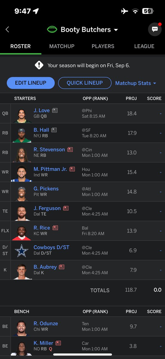 TatumTakeover's tweet photo. Hows the squad looking

Got autodrafted and traded for rice https://t.co/OjfdkjQlC0
