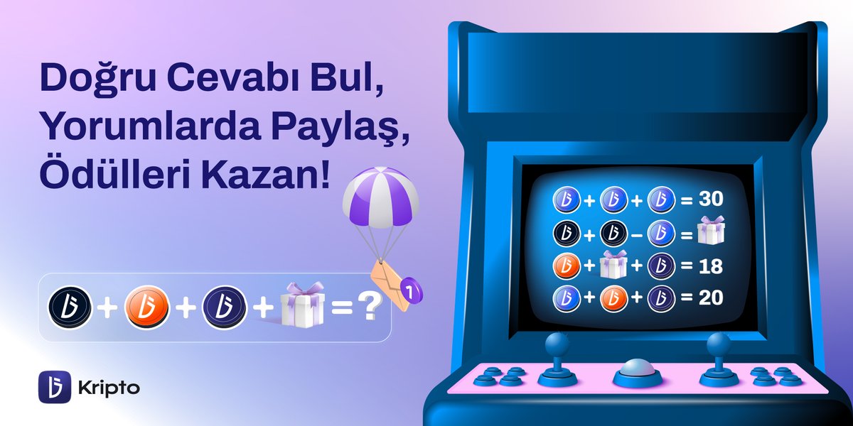 BiLira Kripto (@bilira_kripto) on Twitter photo 🎁 BiLira Kripto ile Ödüllü Haftasonu 🎁
Doğru cevabı bilen 10 kişiye 200 #TRYB hediye!
Katılmak için:
🔹 Bu tweet'i beğen ve RT'le
🔹 <a href="/BiLira_Kripto/">BiLira Kripto</a>'yu takip et
🔹 Doğru cevabı yorum kısmına yaz
🔹 2 arkadaşını etiketle
Kazananlar 19 Ağustos Pazartesi açıklanacak!⏳ 🎁 BiLira Kripto ile Ödüllü Haftasonu 🎁
Doğru cevabı bilen 10 kişiye 200 #TRYB hediye!
Katılmak için:
🔹 Bu tweet'i beğen ve RT'le
🔹 <a href="/BiLira_Kripto/">BiLira Kripto</a>'yu takip et
🔹 Doğru cevabı yorum kısmına yaz
🔹 2 arkadaşını etiketle
Kazananlar 19 Ağustos Pazartesi açıklanacak!⏳