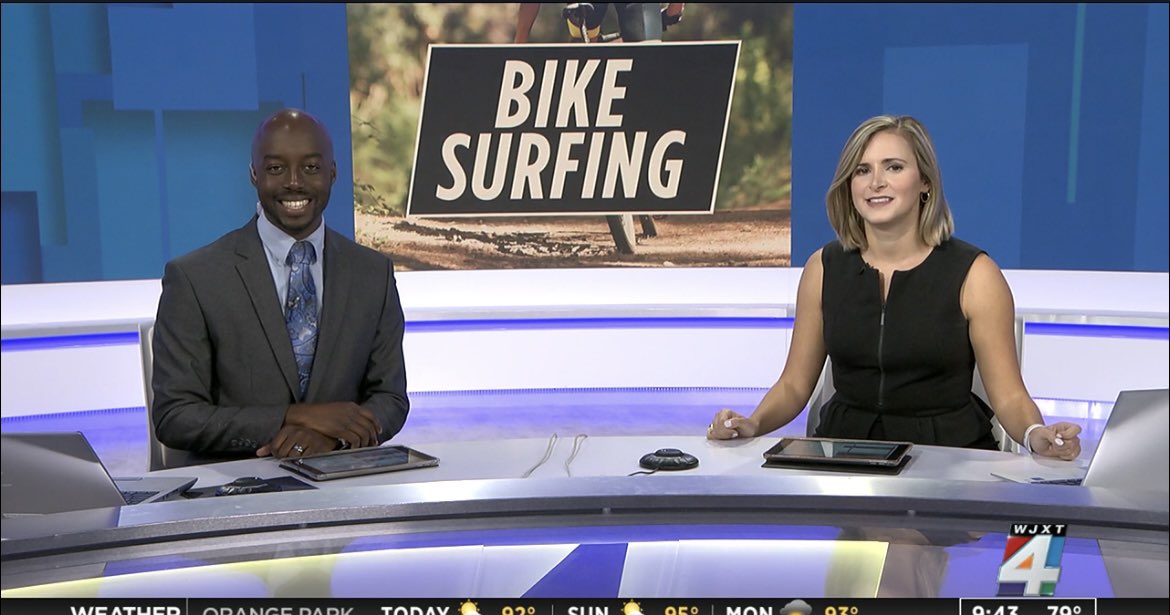 cbkmediamgt's tweet photo. Fantastic to see clients @aaronfarrarNews and @AnneMaxwellWJXT anchoring together this morning on @wjxt4
#JacksonvilleTVNews
#WJXT
#NewsAnchors
#TeamCBKx2 https://t.co/iTXMOpZZ1D