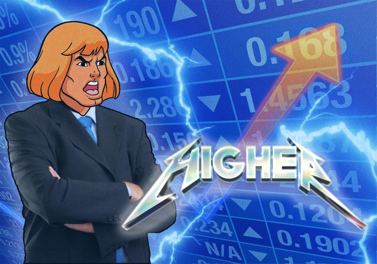 When degens start to run away from Solana, you know it's the perfect time to bid more.
Send it $HIGHER.