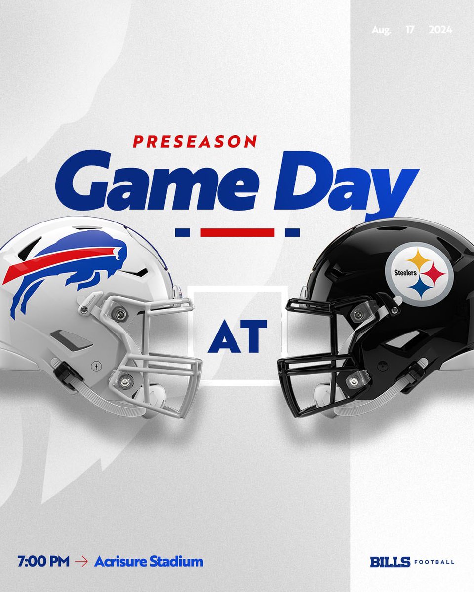 BuffaloBills's tweet photo. It’s game day‼️

#GoBills | #BillsMafia https://t.co/jWFK2vYD6j
