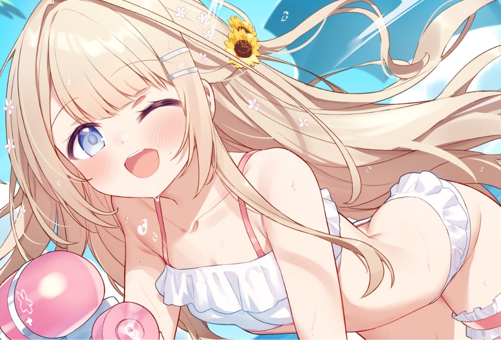 yukinoshitapeo's tweet photo. 🌸Vtuber swimsuit festival 2024 
#Vtuber水着フェス2024 #Vtuberの水着が見たい https://t.co/XeCXAmpTpZ