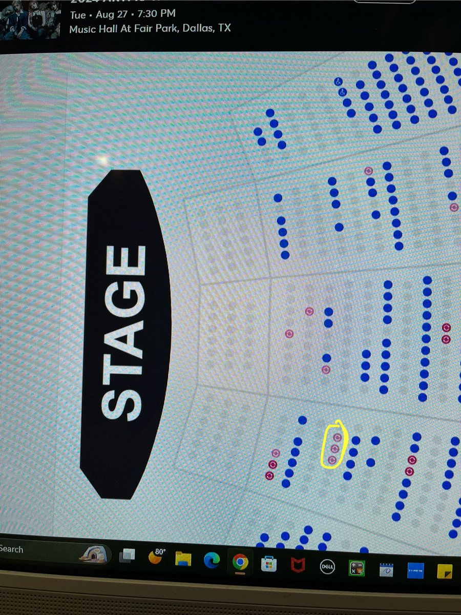 yirendoll's tweet photo. somebody please buy one of my artms dallas tickets 😭😭 https://t.co/STf8pfVd3M