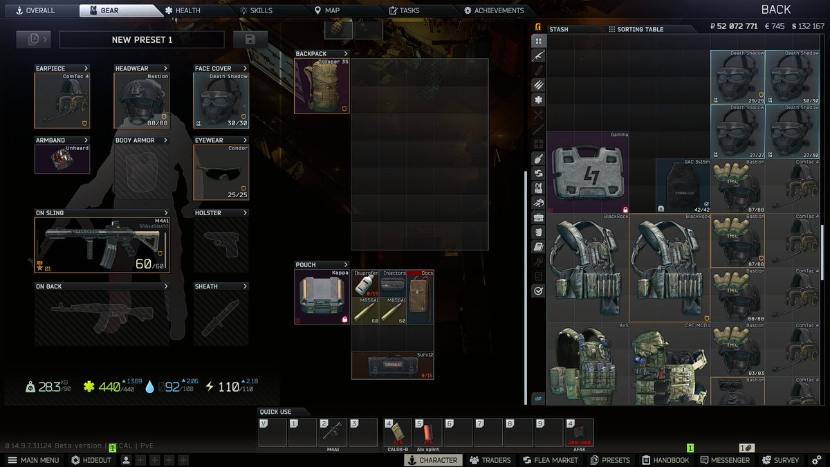 n09675's tweet photo. 初Kappa✨PvEだけど、嬉しい😄ヤッター
#Tarkov #KappaContainer https://t.co/XJJswboc8L