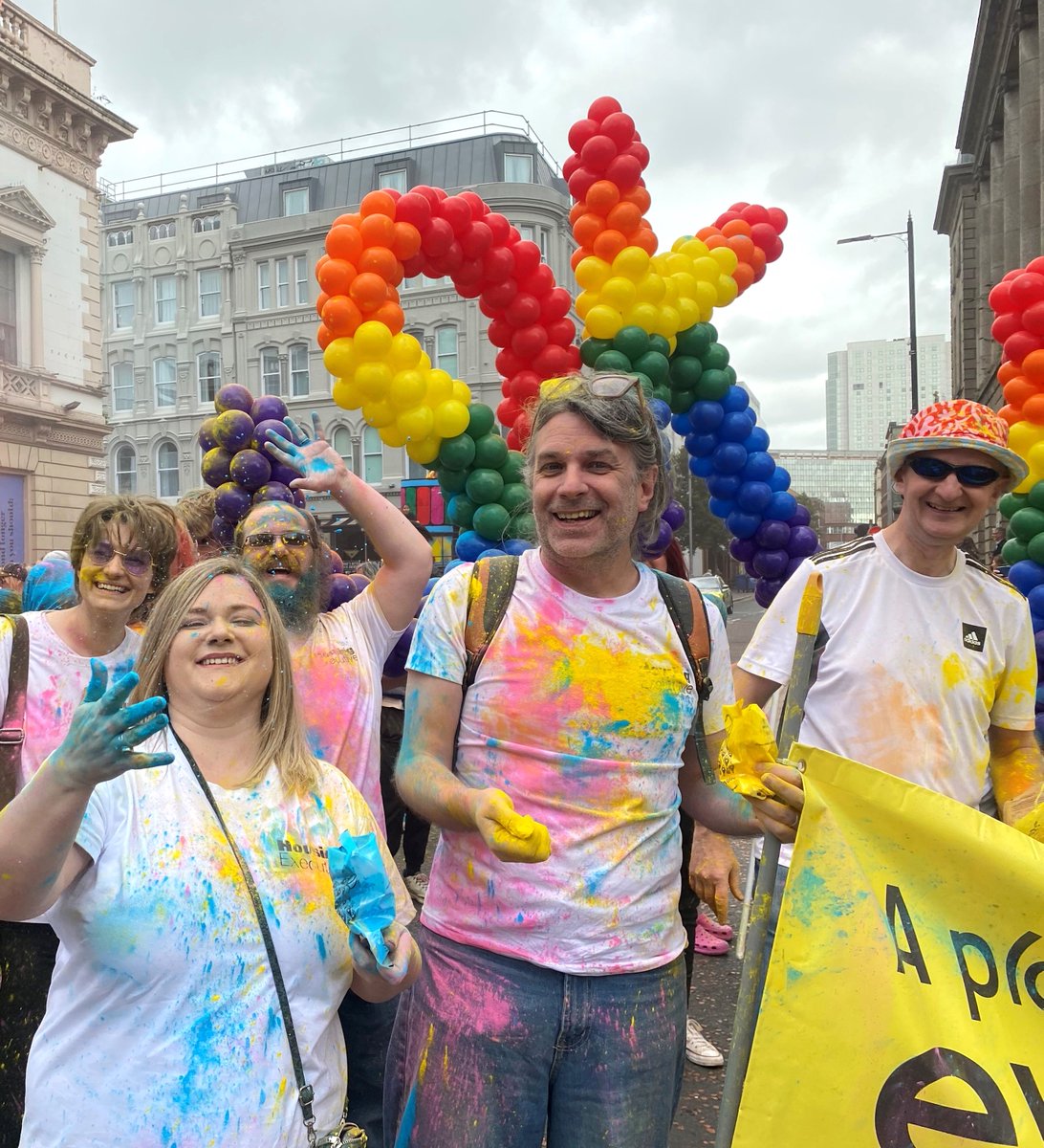 nihecommunity's tweet photo. As an inclusive employer committed to representing the diverse communities we serve, we were proud to take part in today’s #BelfastMela parade.
A fantastic colourful family event, check out https://t.co/hm8ERiYhfX for more!
#RespectForDiversity @micky_murray @artsekta https://t.co/a96apqpvPz