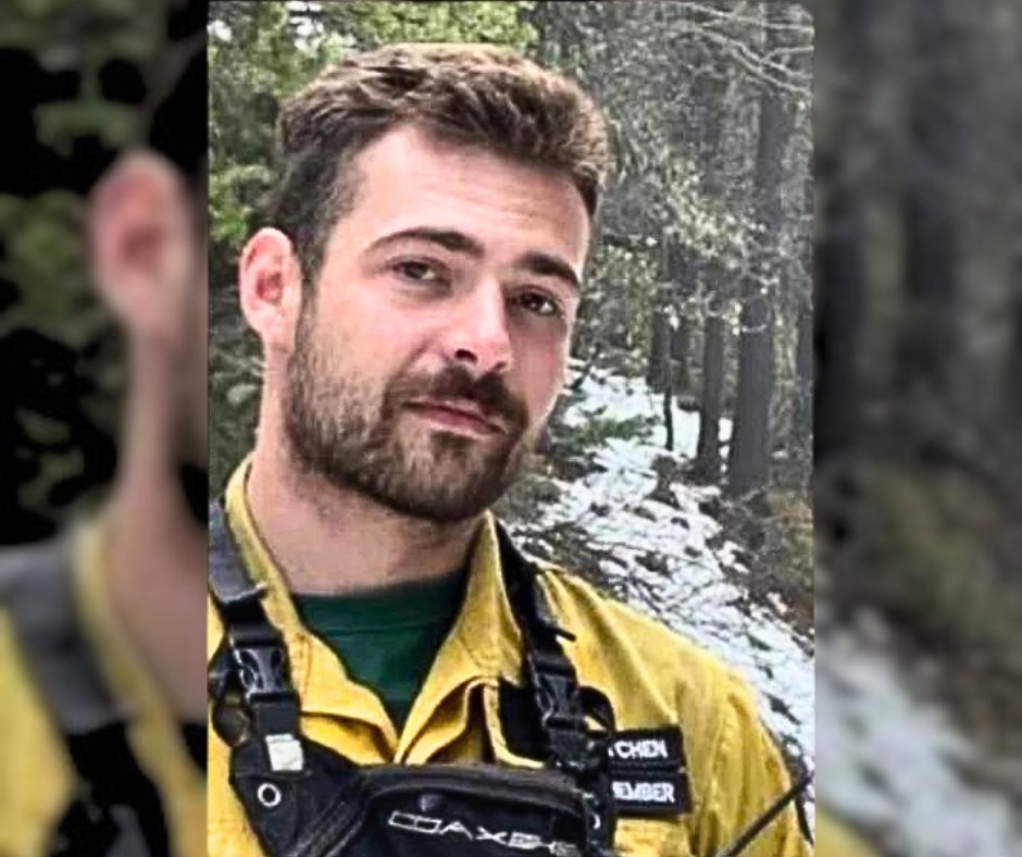 CalgaryPolice's tweet image. Today, we honour Alberta Wildfire firefighter Morgan Kitchen, who tragically lost his life on Aug. 3, 2024, while battling a fire in Jasper. Your bravery &amp;amp; unwavering service to Albertans will forever be remembered. Our deepest sympathies to Morgan’s family. #WeRemember