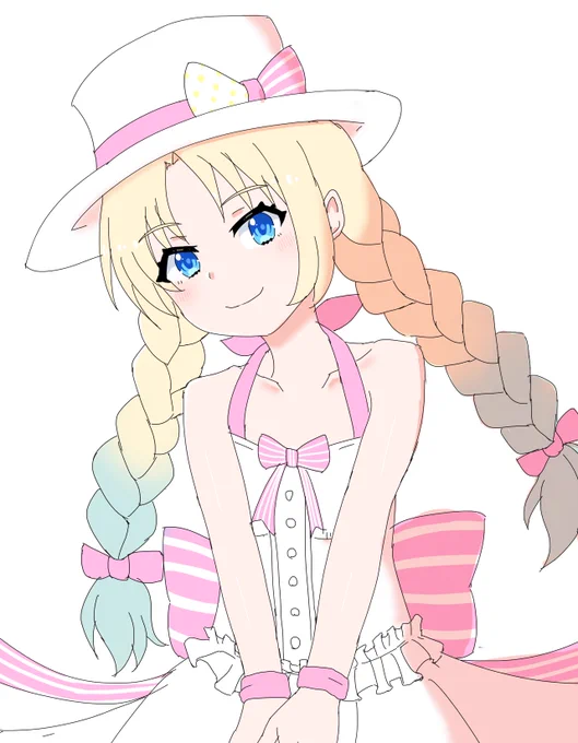 #蓮ノ空版深夜の真剣お絵描き60分一本勝負ペンギンアイス瑠璃ちゃん 