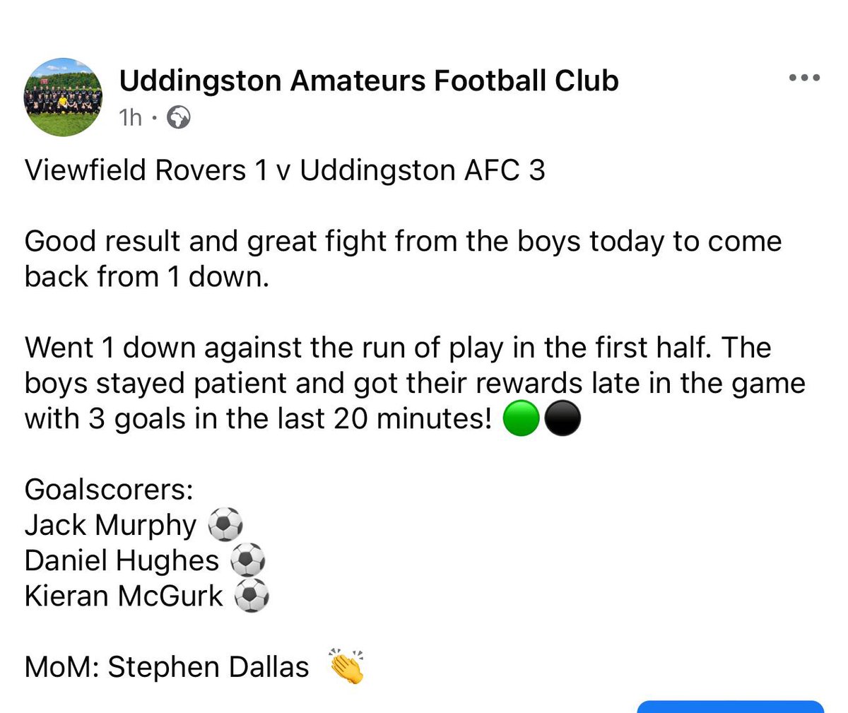 Uddingston AFC (@uddingstonafc) on Twitter photo 