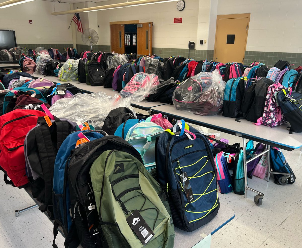Thank you to <a href="/SpotCanandaigua/">The Spot</a> for your continuous support of our school community! Today over 700 backpacks full of supplies were given to students and families at Canandaigua and Victor schools! Thank you!
