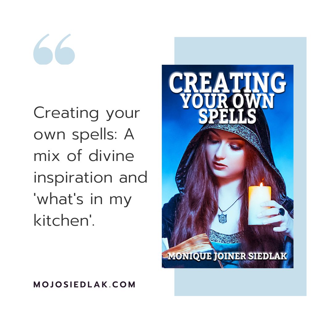 OshunPublicaton's tweet image. Craft your destiny with 'Creating Your Own Spells' ✍️🔮 Your magic, your rules. #SpellCrafting #CustomMagic 🌟
mojosiedlak.com/book/creating-…