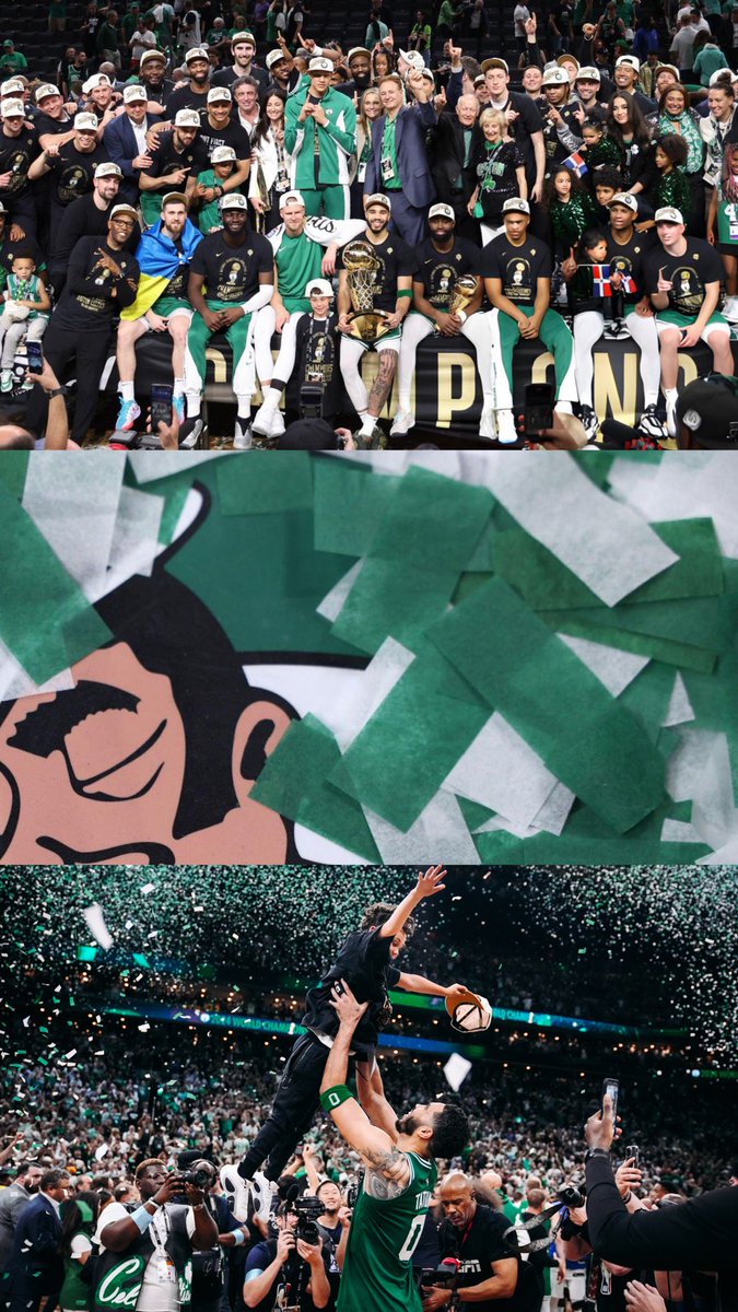 CelticsMuse's tweet photo. In honor of two months since Banner 18...

Open this picture for a surprise ☘️ https://t.co/eWyWYdLxns