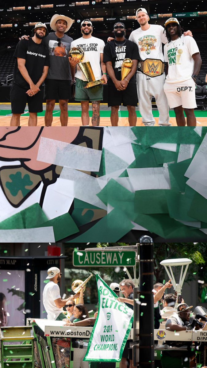 CelticsMuse's tweet photo. In honor of two months since Banner 18...

Open this picture for a surprise ☘️ https://t.co/eWyWYdLxns