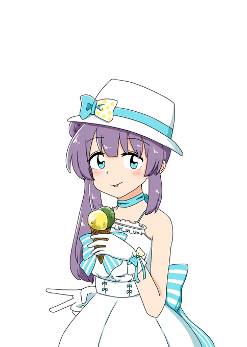 ペンギンアイス梢描きました#蓮ノ空版深夜の真剣お絵描き60分一本勝負 