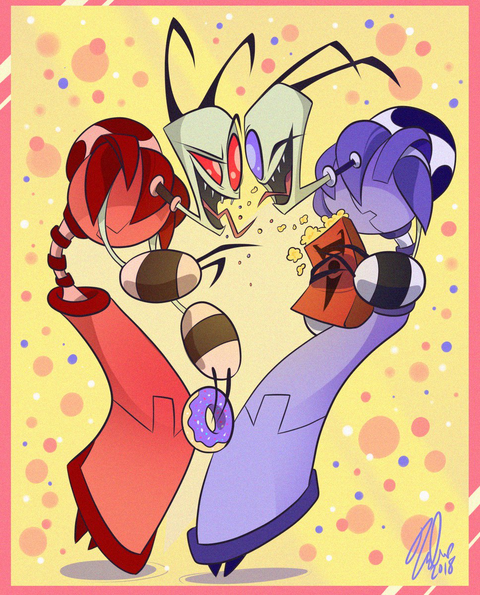 THE INVADER ZIM ART IS SO GOOD IM GOING INSANE LIKE YOU WILL NEVER