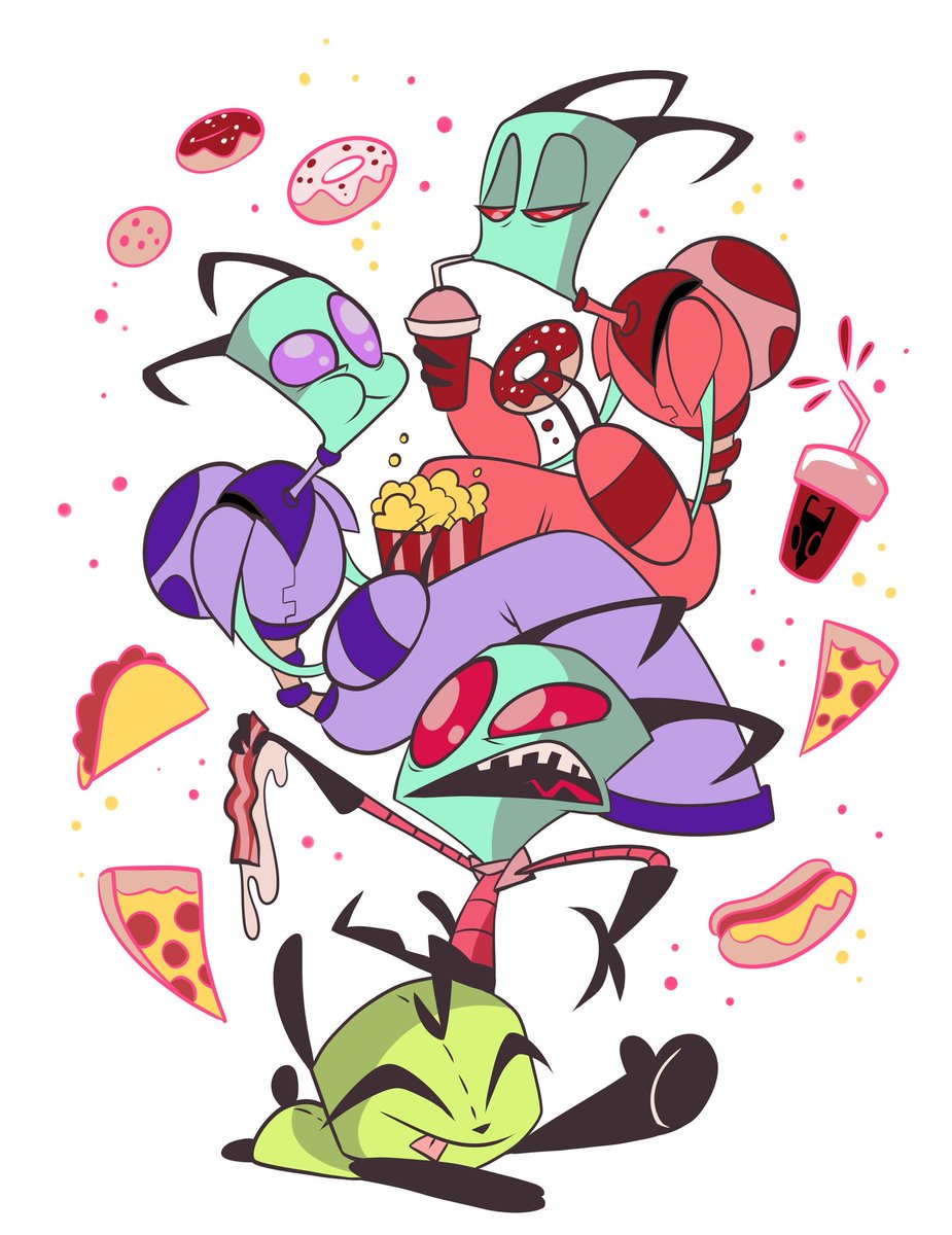 THE INVADER ZIM ART IS SO GOOD IM GOING INSANE LIKE YOU WILL NEVER