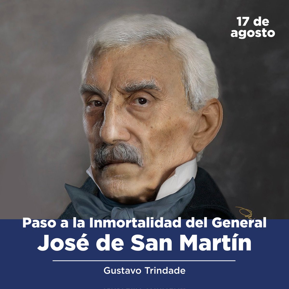 El legado de San Martín es la libertad y la unión de un pueblo soberano.
Nuestra tarea es honrar su memoria y trabajar por un futuro que esté a la altura de sus ideales.
Vida eterna a nuestro Prócer.

#17deAgosto #SanMartín 🇦🇷