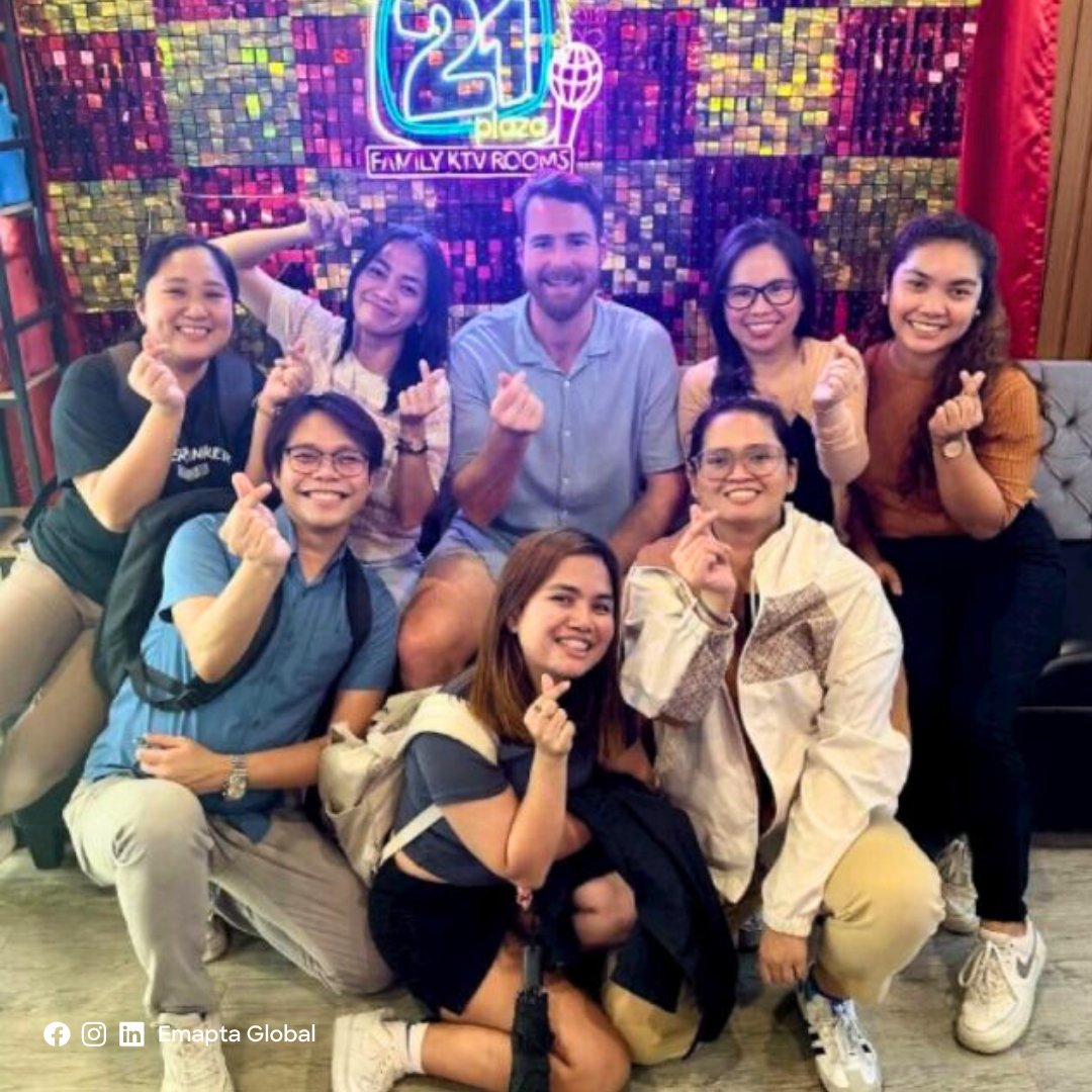 EmaptaGlobal's tweet photo. Boosting productivity and teamwork in the Philippines! 🇵🇭 

Our client team had a productive workshop filled w/ learning &amp; fun. 

Interested in creating a high-performing team in the Philippines? 
Let's connect!
https://t.co/AxTrFLst0w

#business #ClientSuccess #BusinessGrowth https://t.co/ocMJgVRg5G