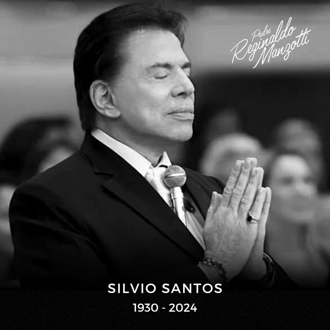 NSenhoraRosario's tweet photo. Hoje os brasileiros se despedem de uma lenda da TV e um verdadeiro ícone da comunicação. 
Silvio Santos - o maior comunicador de todos os tempos.
Descanse em paz e que a luz perpétua o ilumine, na certeza de que seu legado será eterno. https://t.co/JIhxuxXpq7