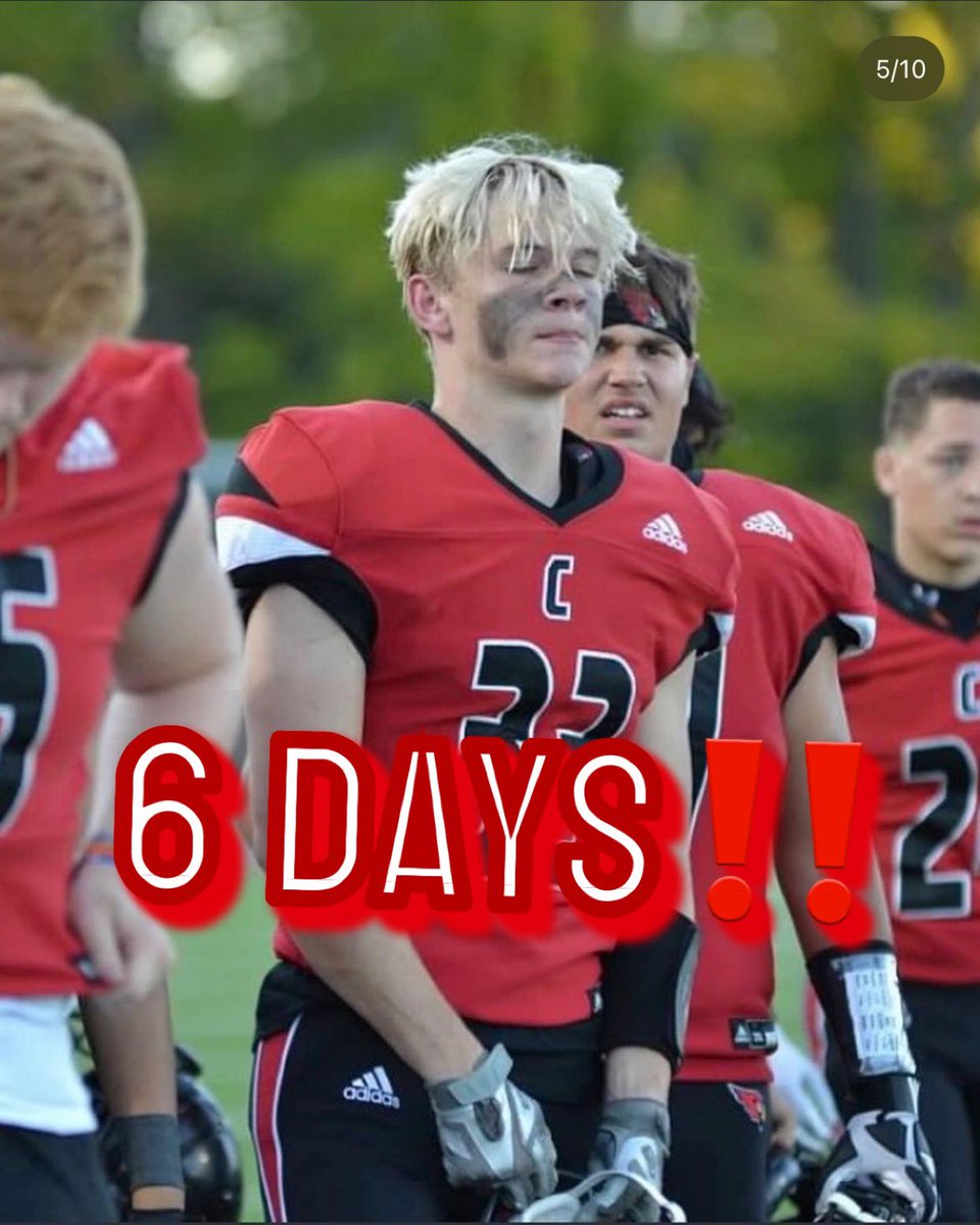6 Days til kickoff‼️ #beatwestbranch #beatpoland