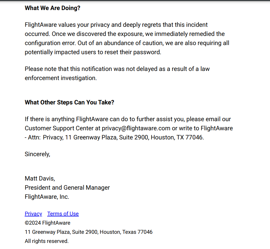 johnspectator's tweet image. ❗️❗️❗️ Flightaware security breach - change your password!
static.flightaware.com/pdf/fa_data_no…
#flightaware #breach 
@BleepinComputer