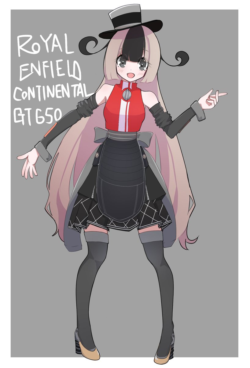 p_r_m_n_r's tweet image. #コンチネンタルGT650
#ロイヤルエンフィールド
#バイク擬人化
Illustration by 銀べこさん(@Ginbekochan)