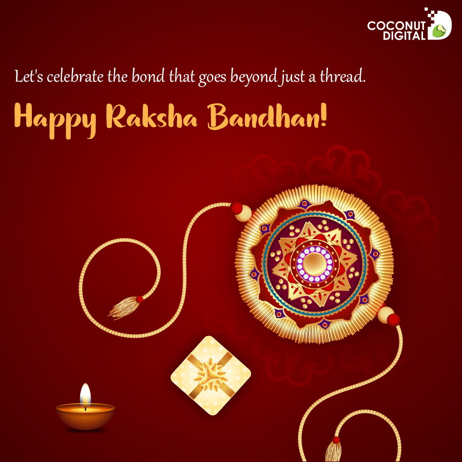 CoconutDigi's tweet photo. Celebrate the bond that goes beyond words—a thread that ties us in love, trust, and endless support. Here's to the irreplaceable connection that siblings share, now and forever.

#CoconutDigital #HappyRakshaBandhan #RakshaBandhan #RakshaBandhan2024 #BrotherSister https://t.co/aXPCNCnYVb