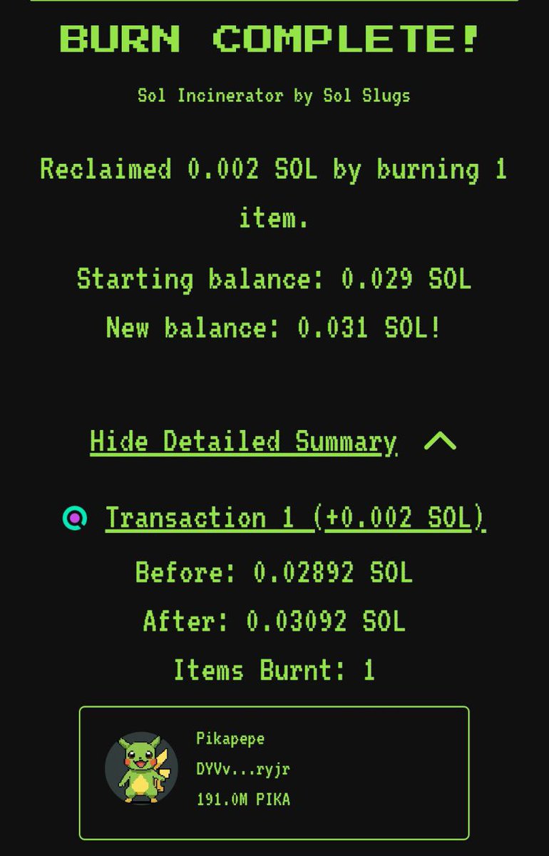 Set a reminder for my upcoming Space! x.com/i/spaces/1PlKQ… Listen if you haven't heard about $PIKA yet then now is your time.. Started around 40 days ago with $120 on Raydium, reaching ATH of 80 k and now has an established floor at around 25k.. Introduced an NFT collection