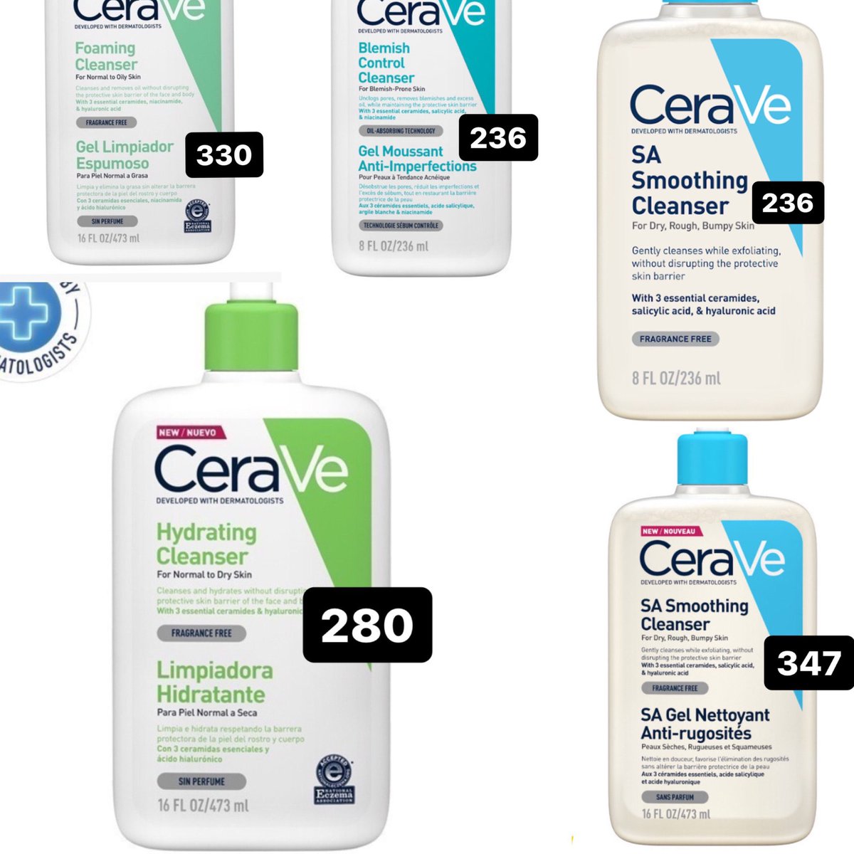 jumpolkhab's tweet photo. ฝากRTด้วยนะคะ
cerave ยังเหลืออยู่นะคะ ราคาตามรูป
นัดรับได้คะ / ค่าส่ง 50฿
#CeraVeTH #CeraVeThailand
#CeraVeCleanserxJimmy #เซราวีคลีนผิวใสกับจิมมี่ #CeraVe_TH https://t.co/dwVoDAE8ab
