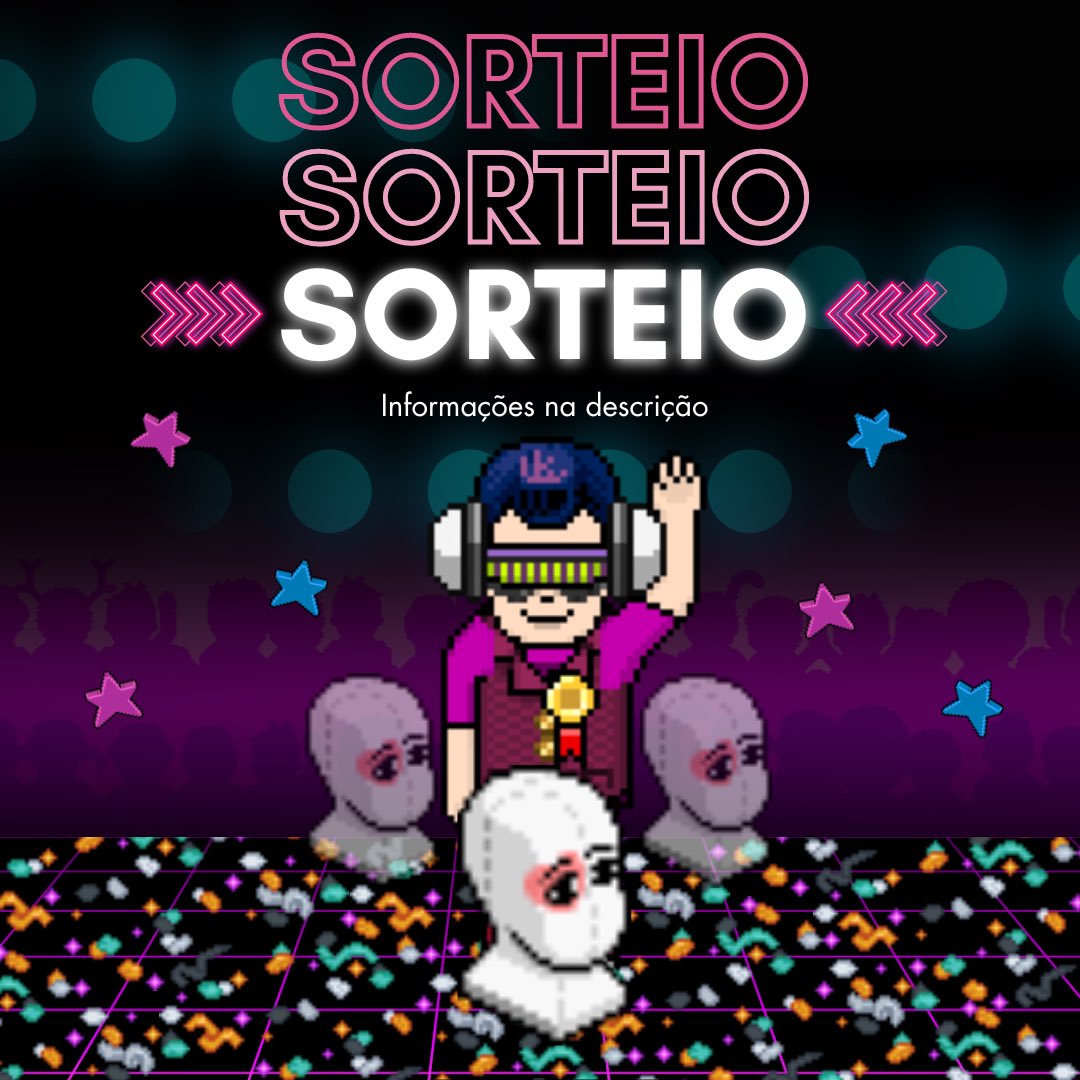 HabboNight's tweet image. 🚨 SORTEIO GLOBAL 🚨
Estaremos dando a 5 vencedores a chance de conquistar uma Maquiagem Coração! 🩷
Requisitos:
• RT + FAV
• Siga @Habbonight e @Nightzeiro
• Marque 3 amigos por comentário
Participe até domingo, 24/08!
#Habbo