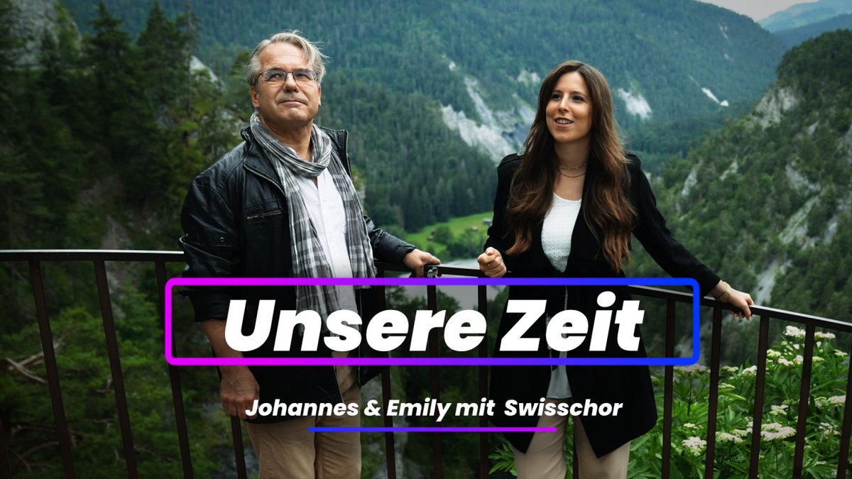 AZK: 🎶 Unsere Zeit 🎶 – Johannes &amp; Emily mit Swisschor &amp; Band

▶ anti-zensur.info/azk-20/unsere-…

📣 TEILE diesen Song zur Ermutigung in allen Gruppen und mit deinen Kontakten!!

DANKE 🙏