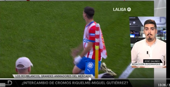 Objetivoatleti's tweet photo. 🚨💣ÚLTIMA HORA: A Diego Pablo Simeone le interesa mucho Miguel Gutiérrez.

Una de las posibles salidas del Atlético de Madrid es Rodrigo Riquelme y podría encajar en la posición de media punta en el esquema de Míchel Sánchez.

@DeportesCuatro https://t.co/QZ1CxlFuD7