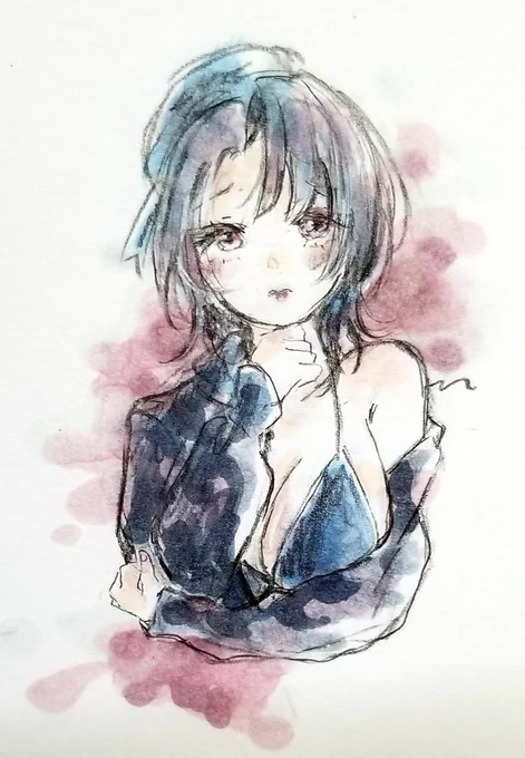 #艦これ版深夜の真剣お絵描き60分一本勝負#艦これ版真剣お絵描き60分一本勝負_20240817 