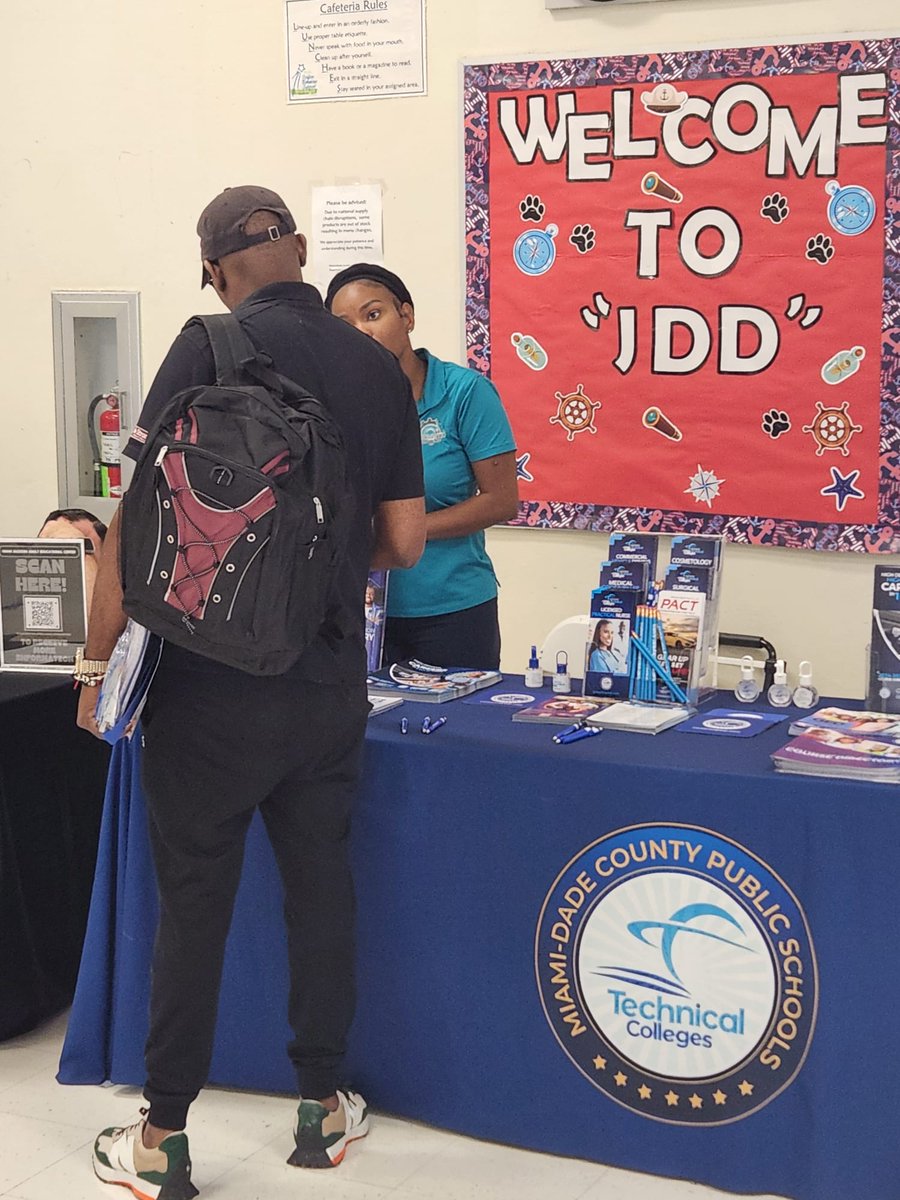MDCPSTechCollgs's tweet photo. 📢 Don’t miss the Miami-Dade County Public Schools Back-to-School Family Resource Fair at Jose de Diego Middle School! A fantastic chance for parents and children to gather essential info and resources. See you there! 🎒📚 #YourBestChoiceMDCPS https://t.co/VQQ0kscYkK